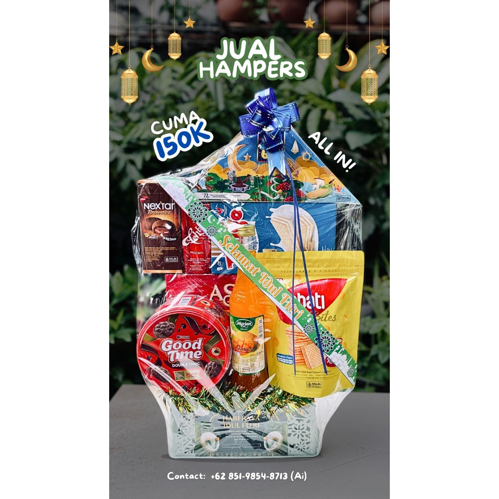 

Parcel Murah Lebaran Premium Parcel Hampers Idul Fitri / Tahun Baru Terjangkau & Ready