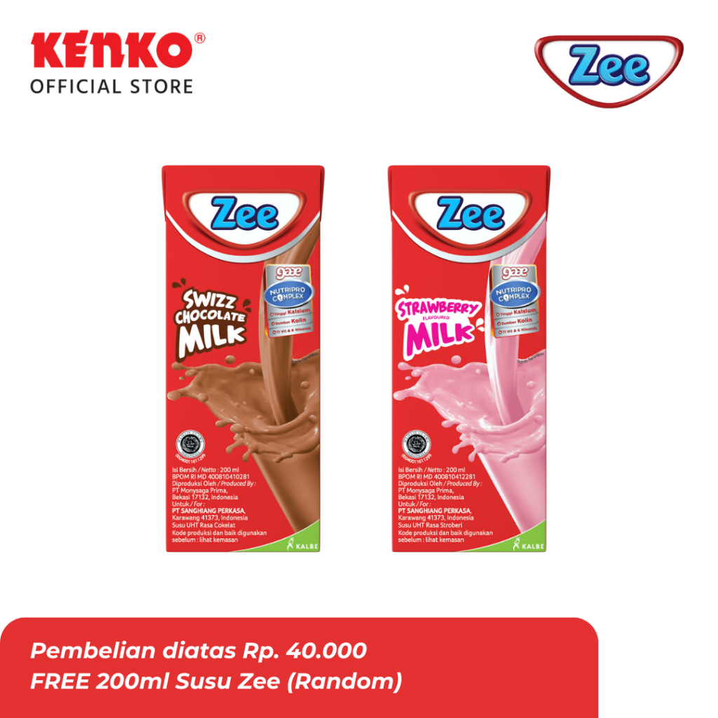 

[HADIAH! TIDAK DIJUAL] FREE 200ml SUSU ZEE