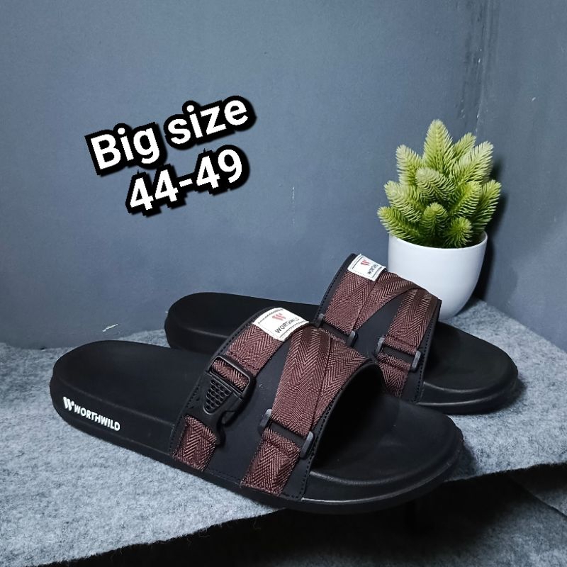 NEW ARRIVAL SANDAL PRIA SLIPERRS MEN UKURAN 44-49 SANDAL SLIDE PRIA BIG SIZE UKURAN 47 48 49 SANDAL 