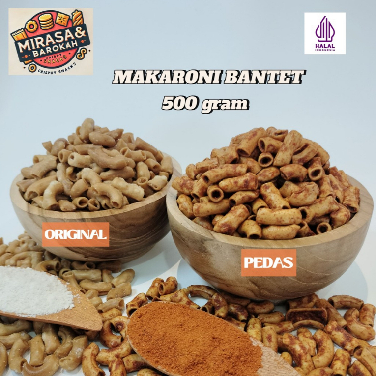 

Makaroni Bantet 500 gram/Makaroni Bantet Pedas/Camilan Pedas/Cemilan Food Snack/Makaroni Bantet Tasikmalaya/Camilan Gurih Pedas