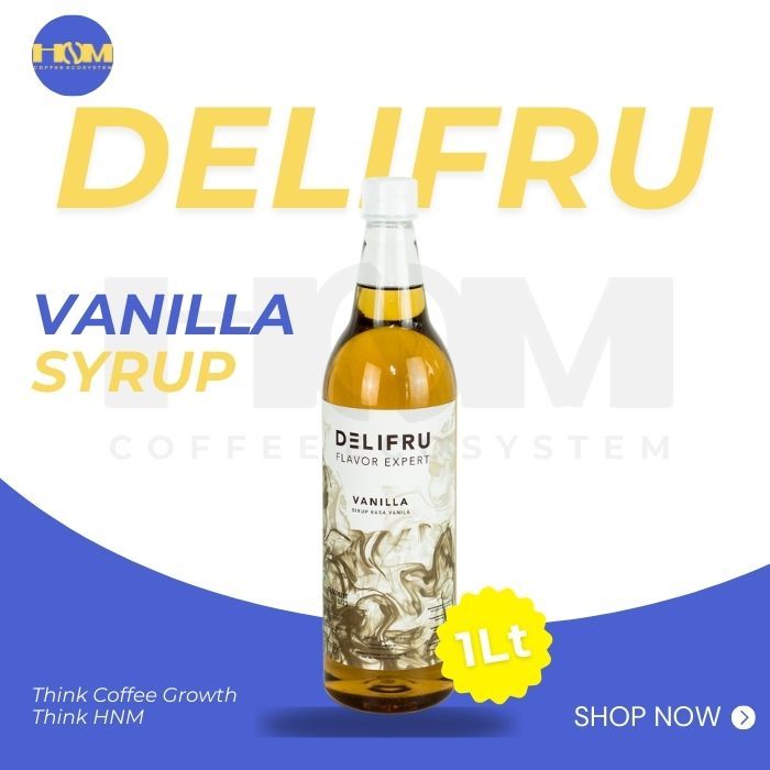 

Sirup Delifru Vanilla 1L | Delifru Syrup Vanilla 1L