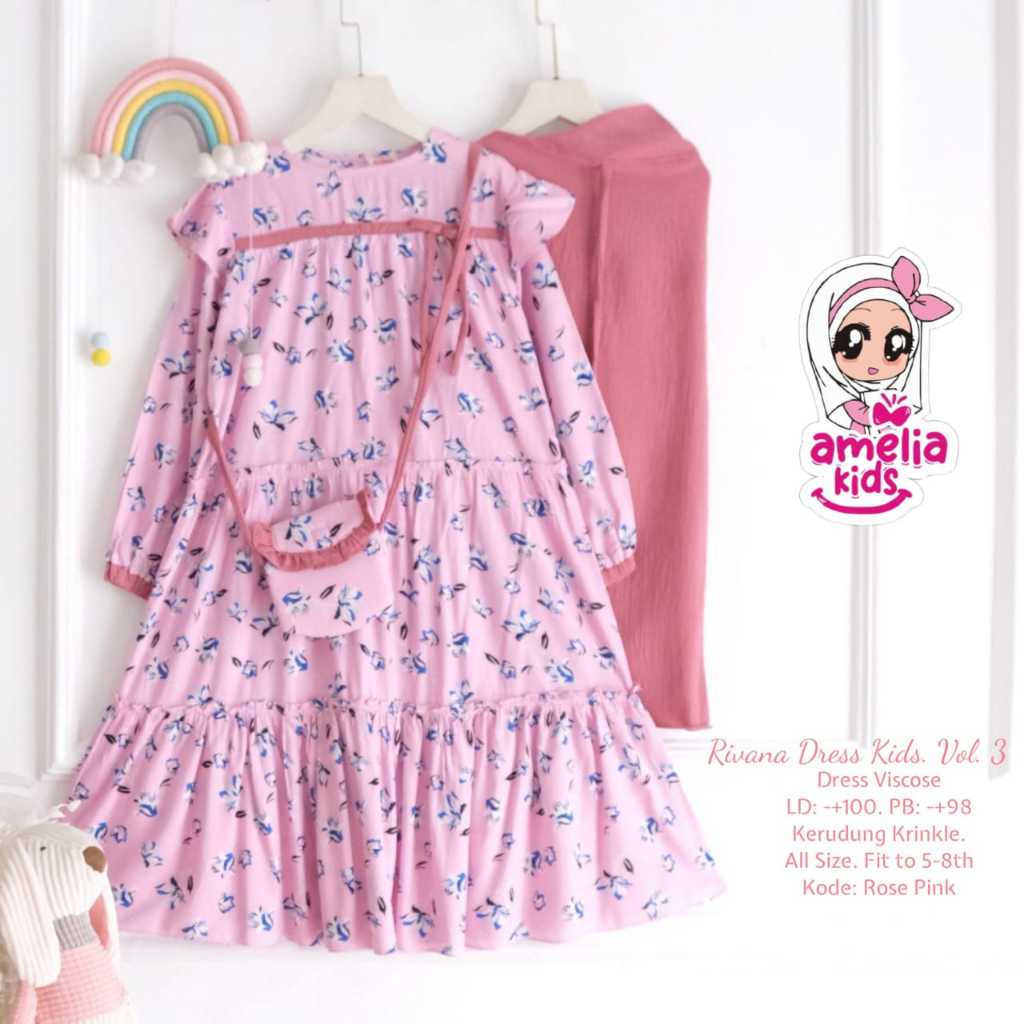 RIVANA DRESS KIDS / NADHOM DRESS KIDS / NUNA DRESS KIDS ODELIA DRESS KIDS / BY AMELIA KIDS / DRESS A