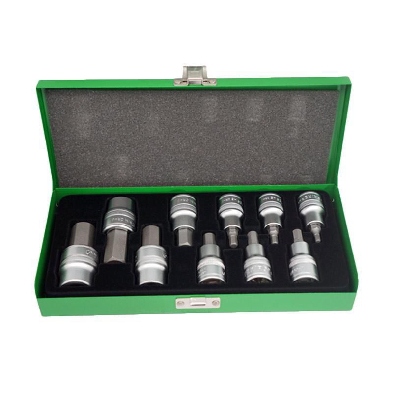 Kunci Sock L Set 10 Pcs TEKIRO 1/2" DR (TE-4111)