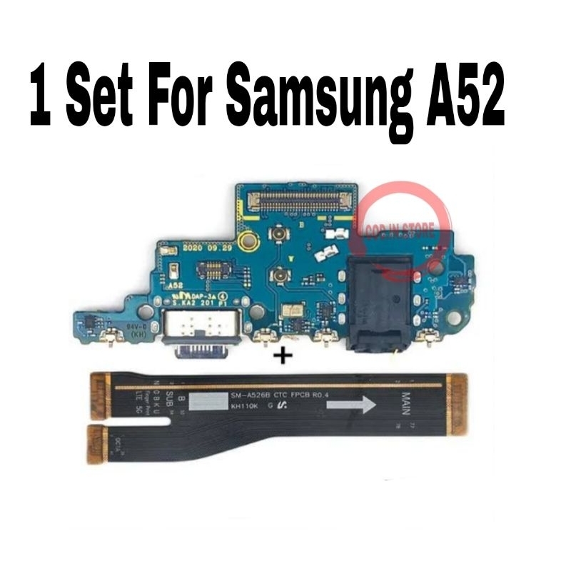 Original Samsung A52 4G Papan Cas + Fleksibel Board 1 Set