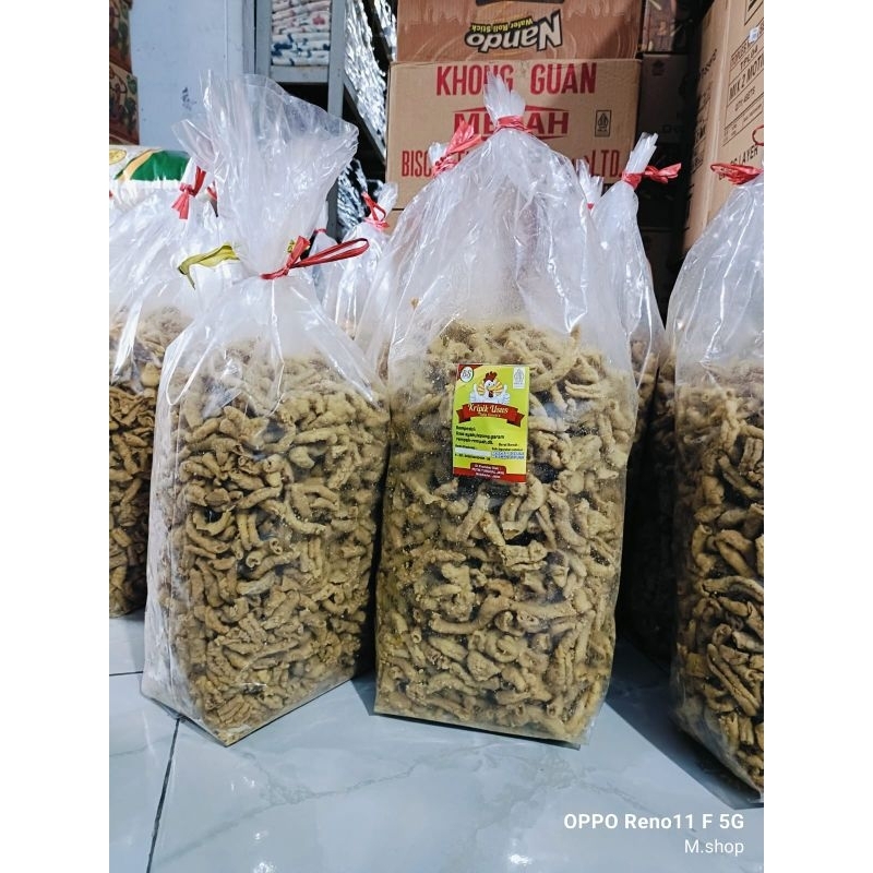 

usus krispy/snack usus renyah gurih 500gr