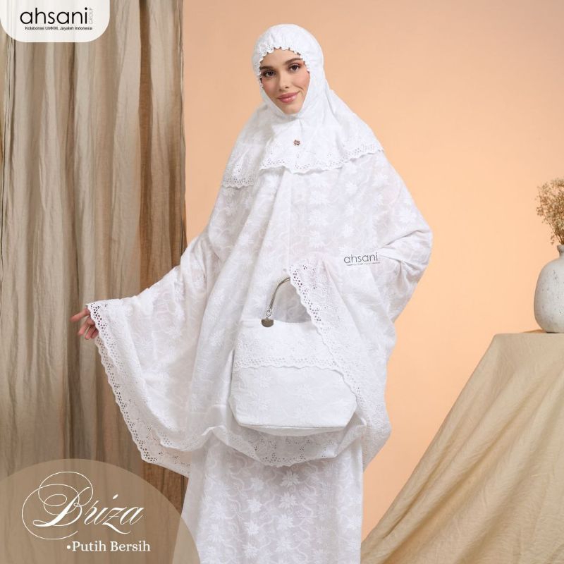Mukena Briza Katun Paris ORI By Ahsani