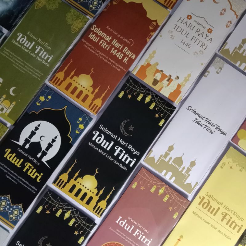 

[PRE ORDER] Amplop Lebaran Muslim Series Ukuran Besar Part 1