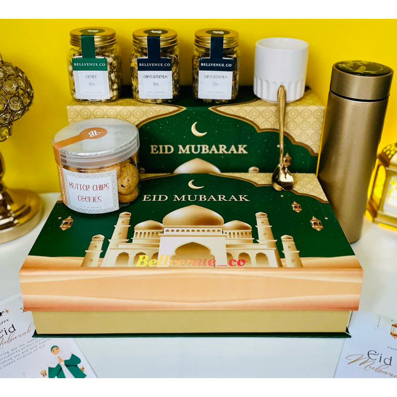 

HAMPERS IDUL FITRI/PARCEL LEBARAN /EID MUBARAK GIFT - JUBAIL packed