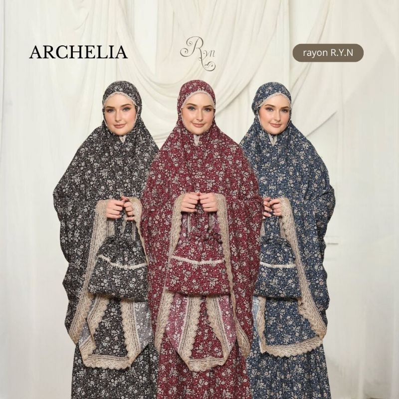 Mukena RYN Rayyan Viscose Renda