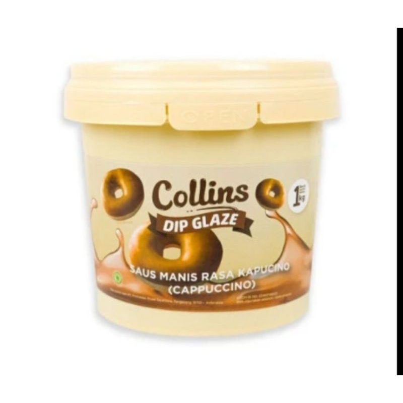 

Collins Dip Glaze Rasa Kapucino 1 kg
