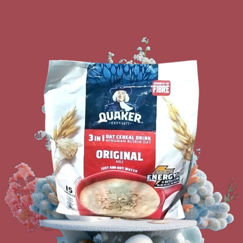 

Quaker 3 In 1 Oat Cereal Drink 420g Original