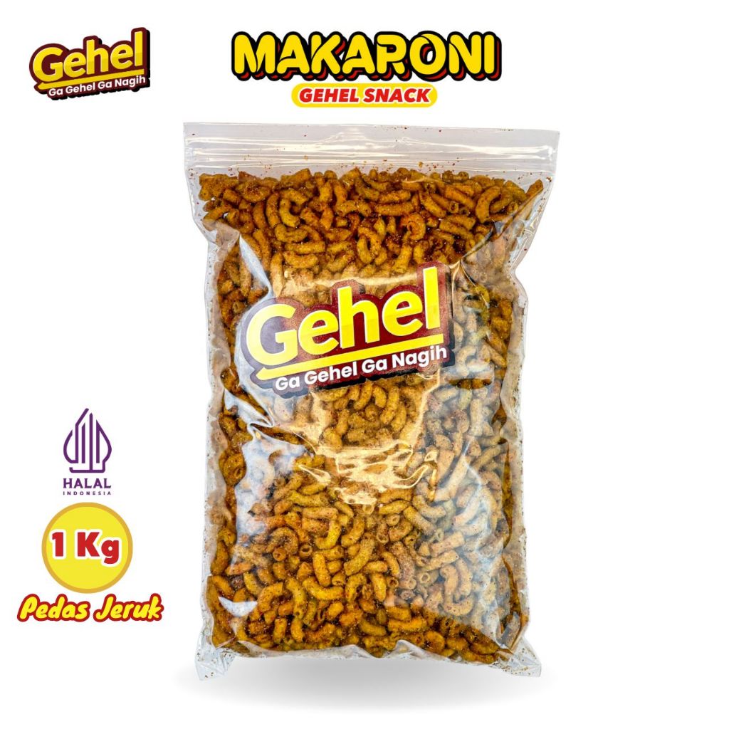 

GEHEL MAKARONI 1 KG - Makanan Ringan