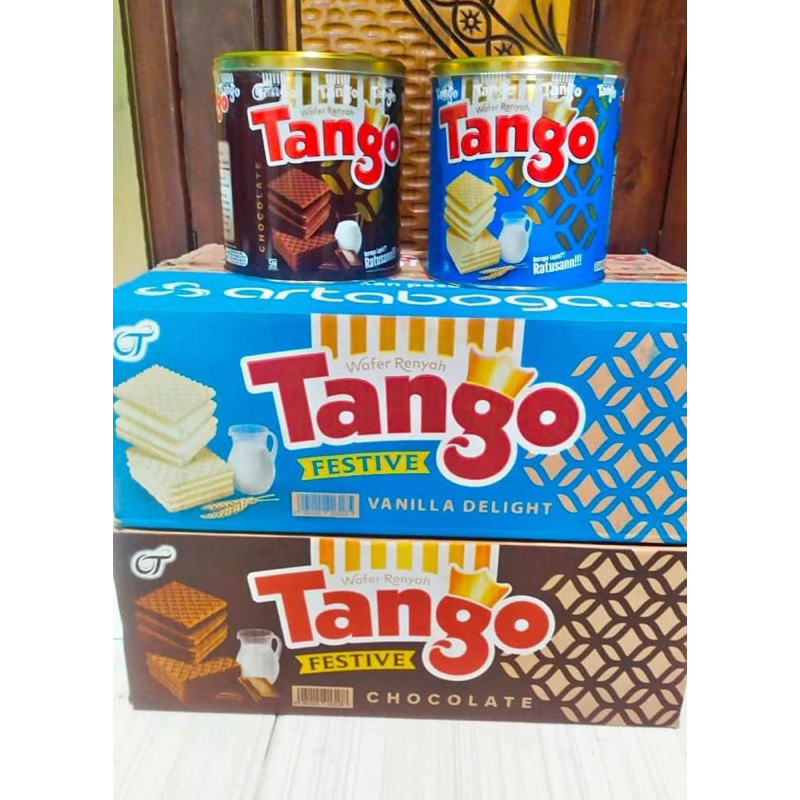 

Tango Wafer rasa Coklat dan Vanila 240gr