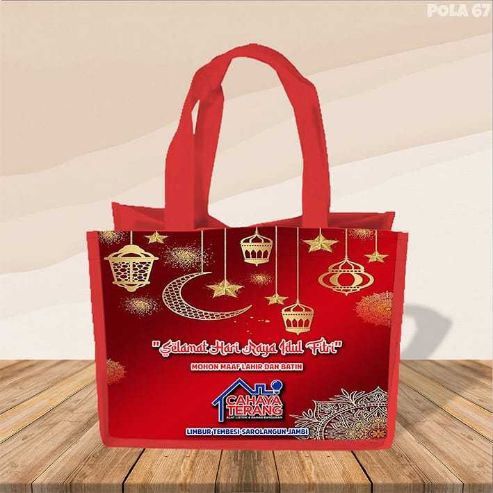 

Tas Souvenir CUSTOM Tas Ulang Tahun Goodie Bag Lucu / Idul Fitri Edition