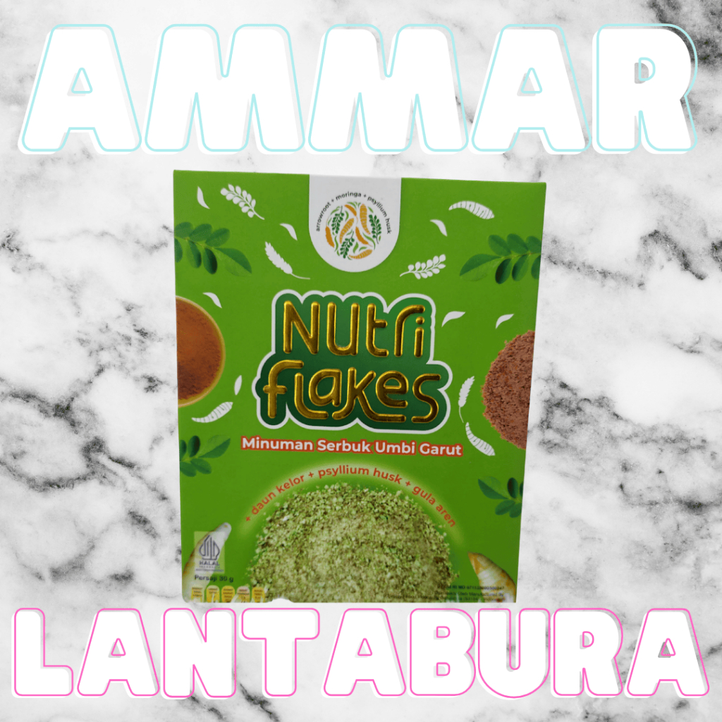 

NutriFlakes Sereal Umbi Garut