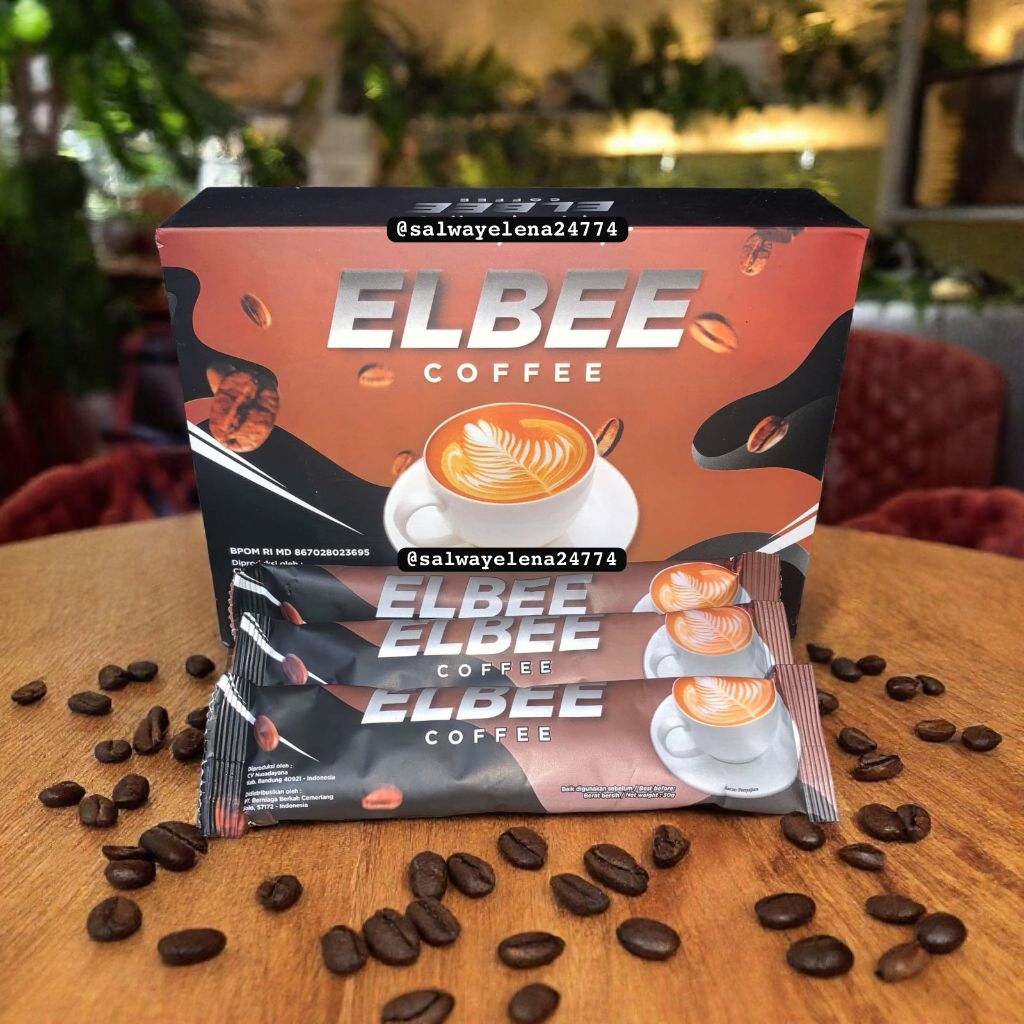 ELBEE COFFEE l KOPI ELBEE HARGA 1 BOX ISI 10 SACHET ORIGINAL