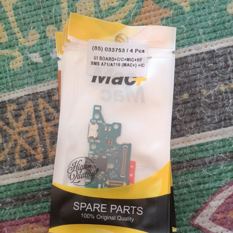 UI BOARD PAPANCAS CHARGER SAMSUNG A71/A715 (MAC+) +IC