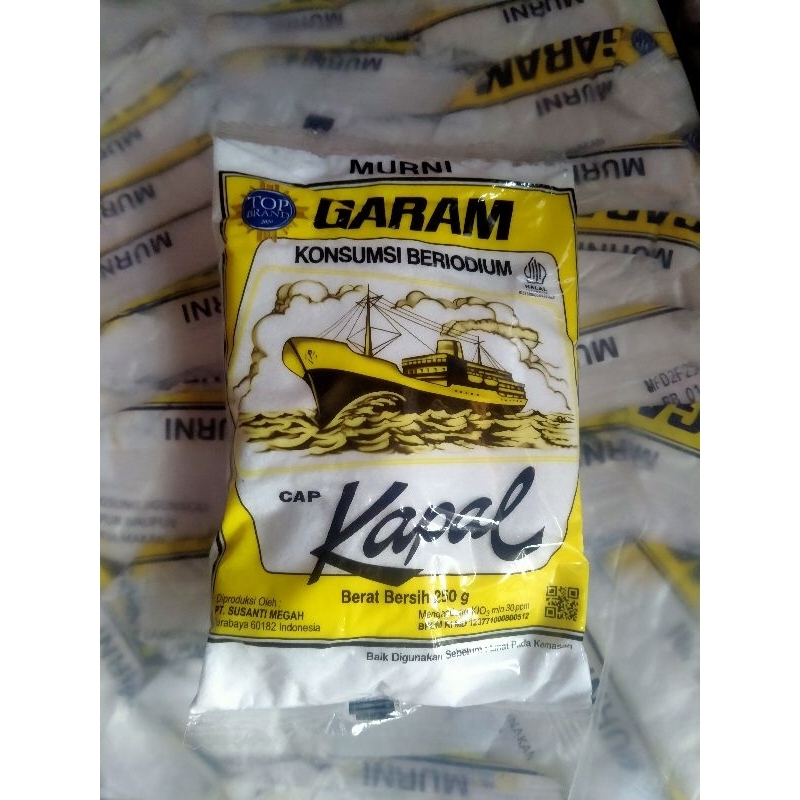 

Garam Dapur cap KAPAL 250GR