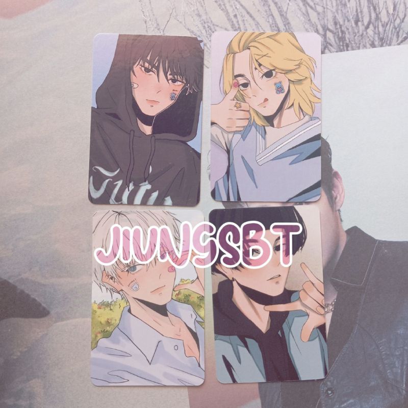 [FANMADE] Photocard Pc By 6baji Jujutsu Kaisen Tokyo Ravengers