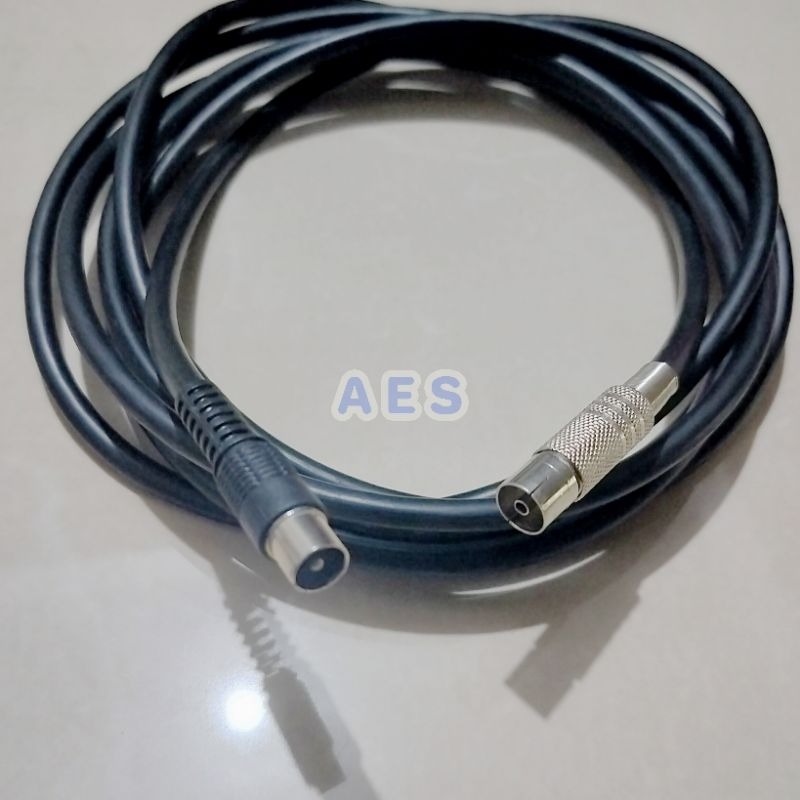 Kabel Antena TV Digital Rakitan extension perpanjangan Male to Female