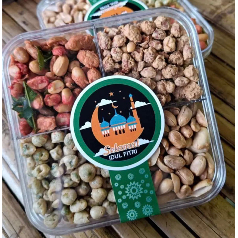 

Aneka kacang tanah 4 sekat
