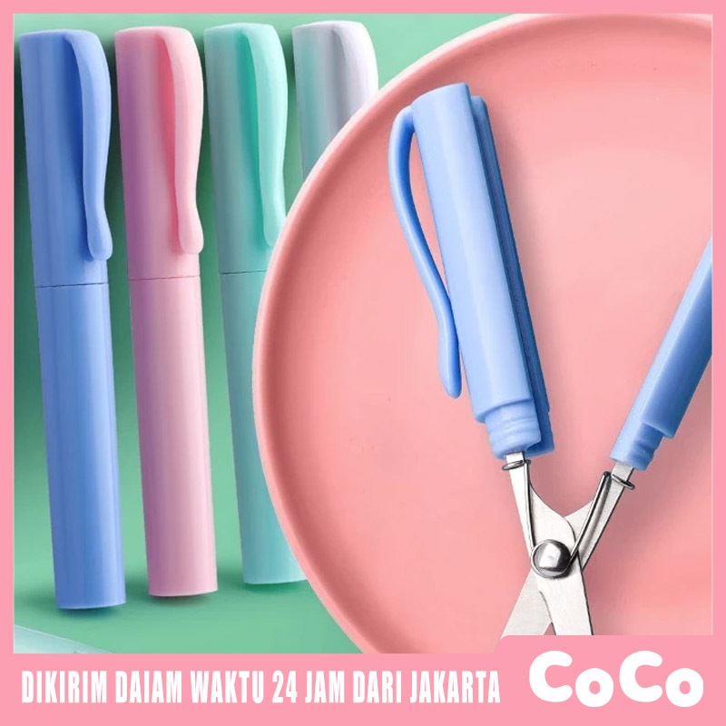 

Gunting Lipat Mini Pen Type Gunting Kecil Alat Tulis Kreatif Siswa Gunting Kertas Paper Cutter Lucu
