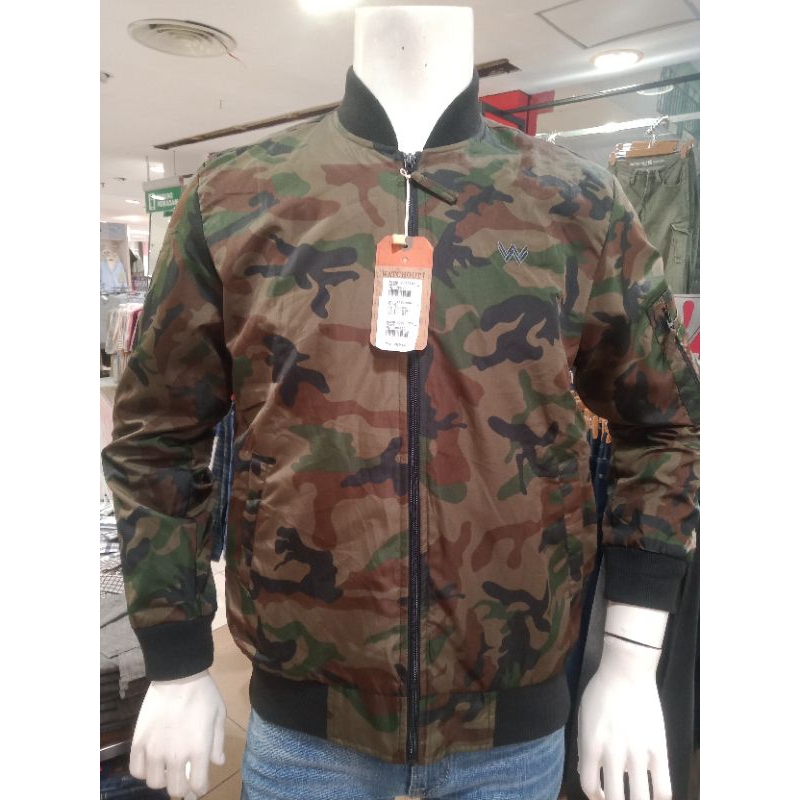 Watchout Jacket Pria Army WJ301330709
