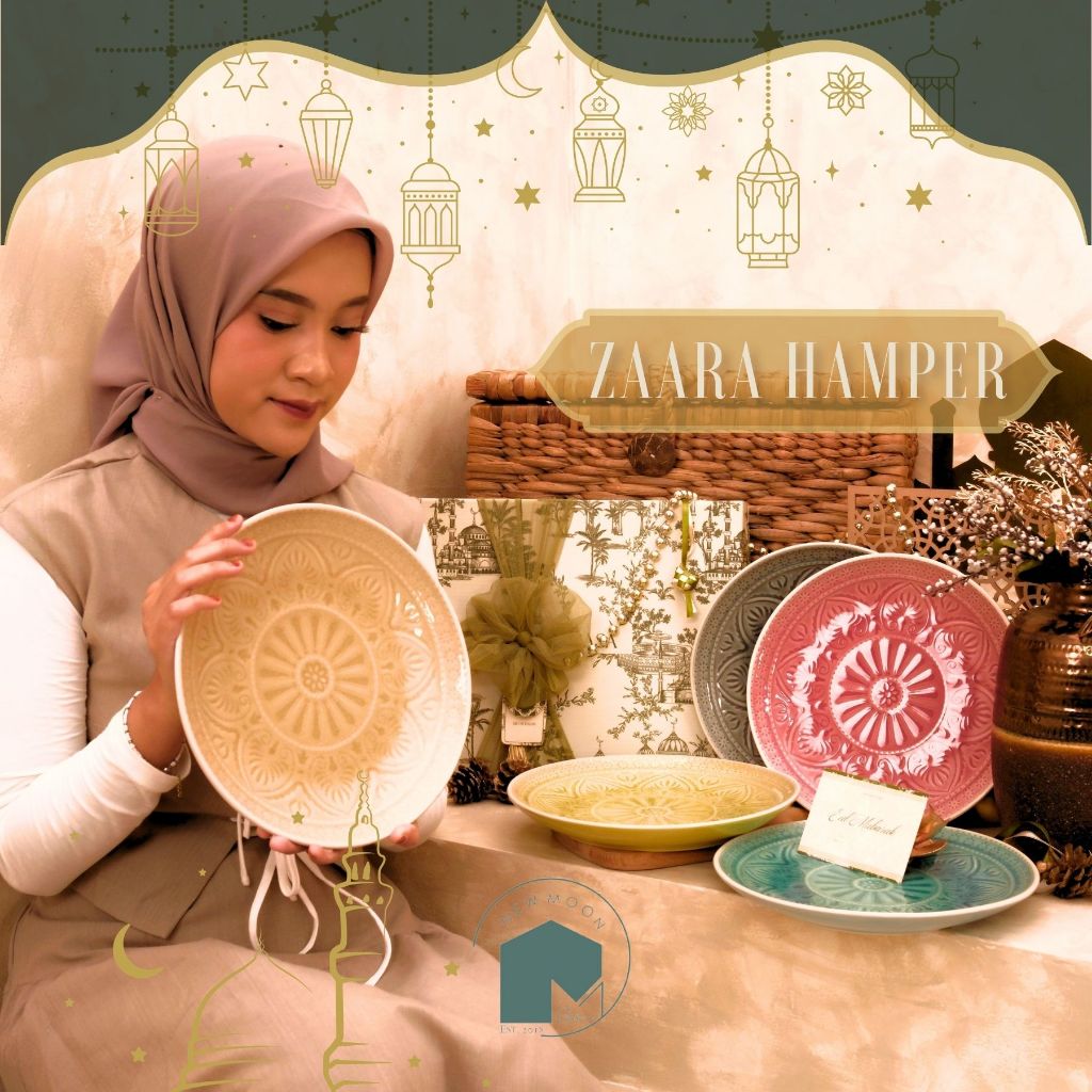 

Hamper lebaran hampers idul fitri hadiah hari raya ZAARA SET 2 parsel ramadan parcel ramadhan paket kado tableware piring hadiah kado set