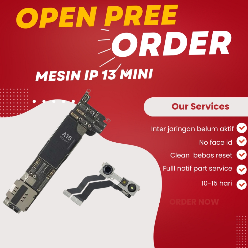 BOARD MESIN IP 13 MINI NORMAL SIAP PAKAI