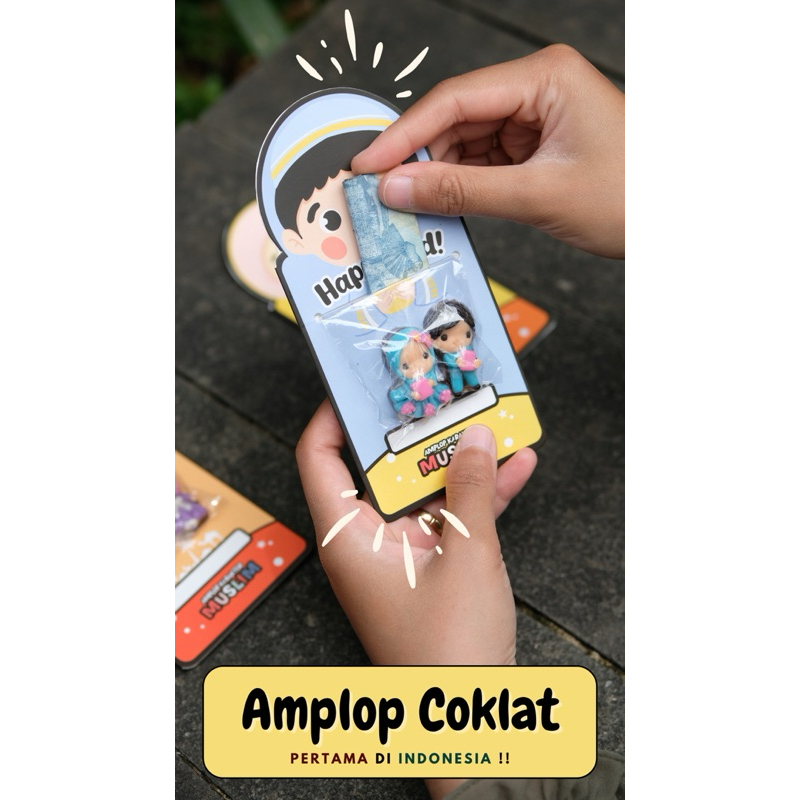 

AMPLOP LEBARAN GRATIS COKLAT KARAKTER