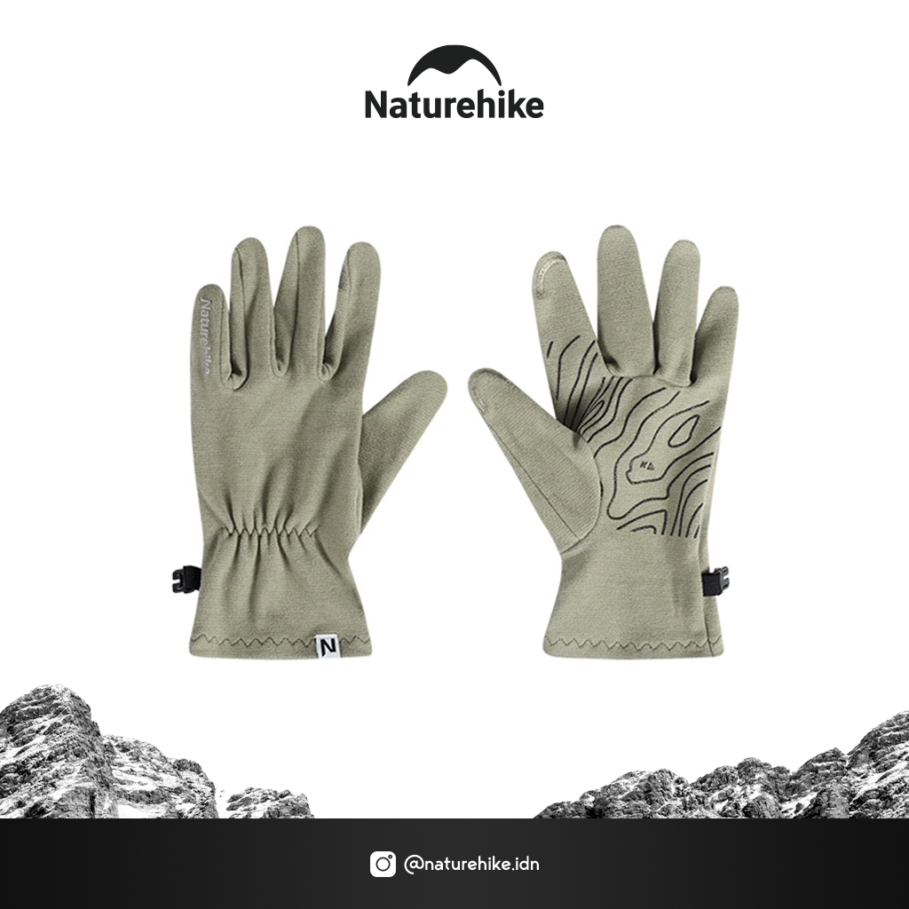 Naturehike Sarung Tangan Hangat CYY2341KA024 Touch Screen Outdoor Warm Gloves