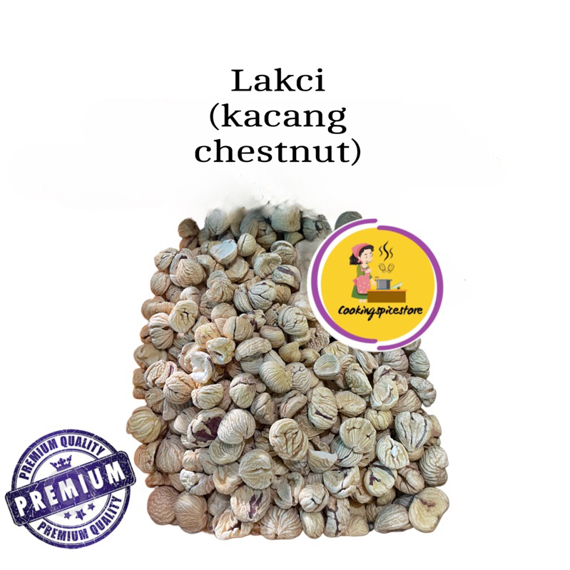 

Lakci Kacang Chestnut 100gr / 250gr