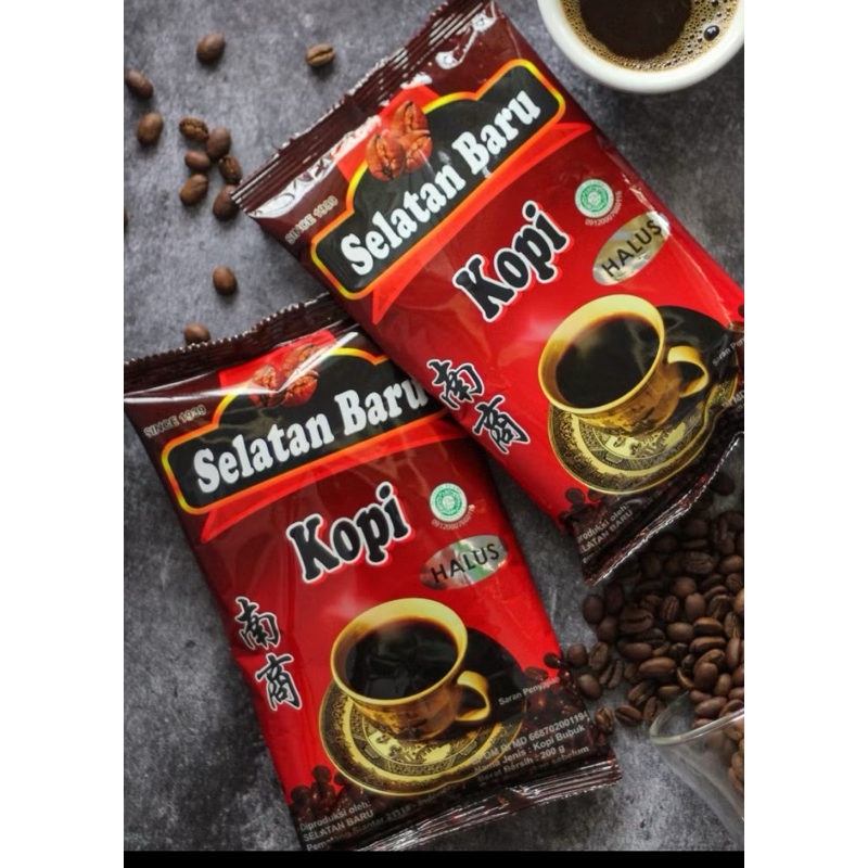

kopi selatan baru asli siantar 200gr tersedia halus dan kasar