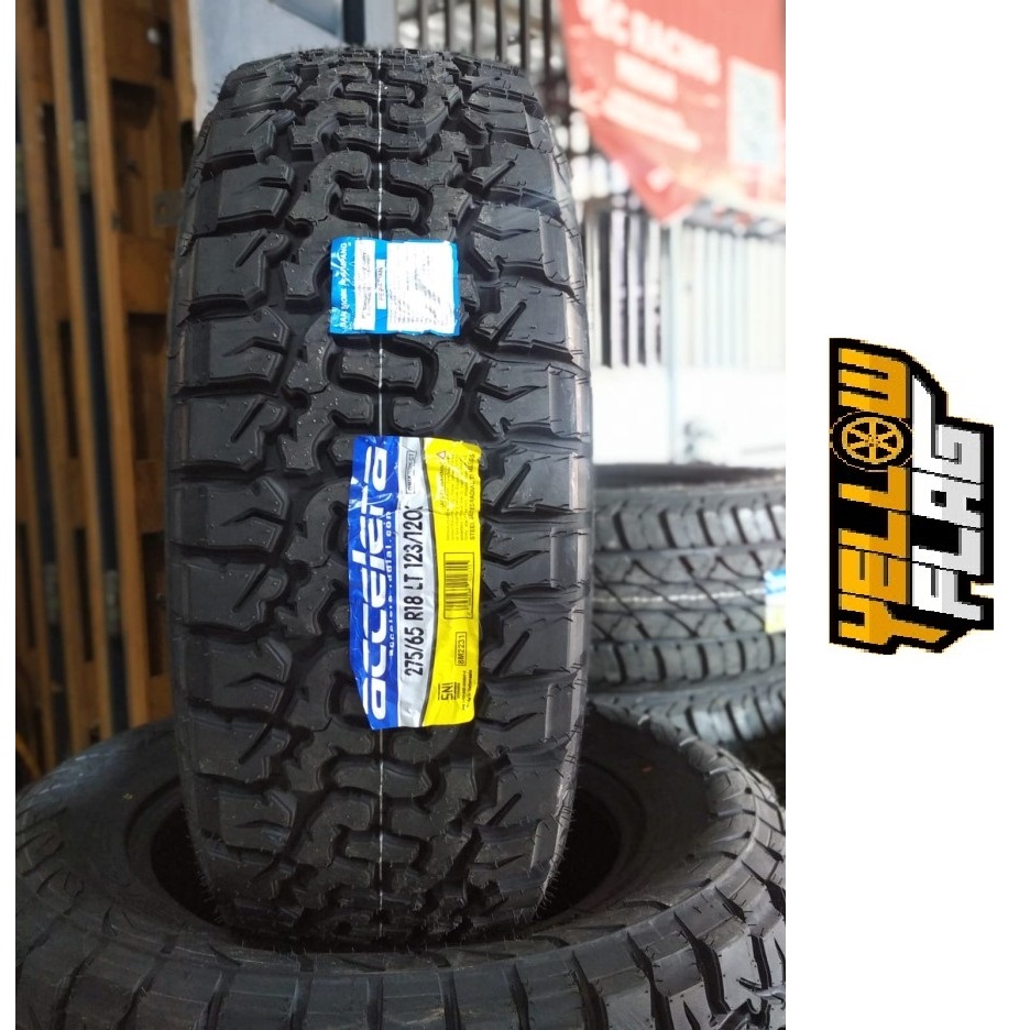 Ban Mobil Semi Offorad Ring 18 Ukuran 275/65 Accelera Omikron CT 275 65 R18 Tubeless
