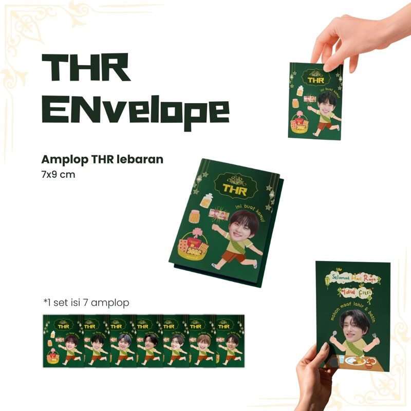 

AMPLOP THR LEBARAN ENHYPEN ENVELOPE BY ENHYRA