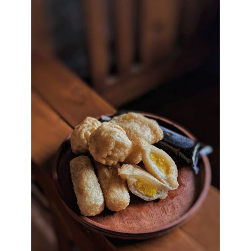 

pempek ikan komplit isi 6