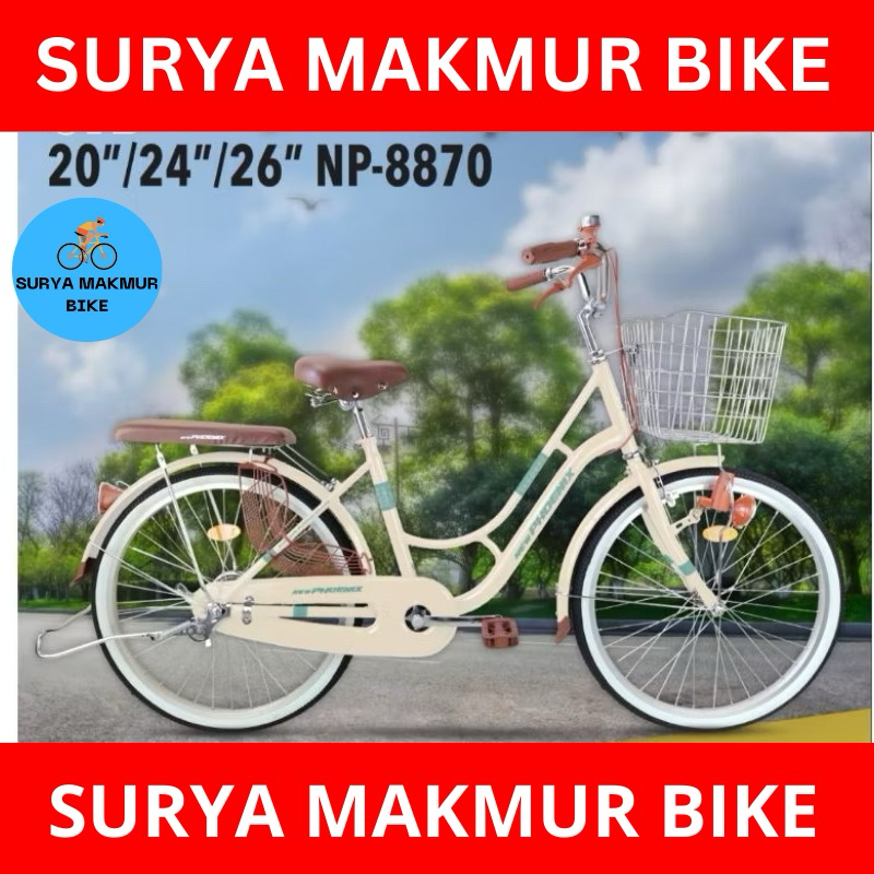 Sepeda Mini CTB Dewasa 24"26"Phoenix Np 8870 Garansi Resmi 5 Tahun