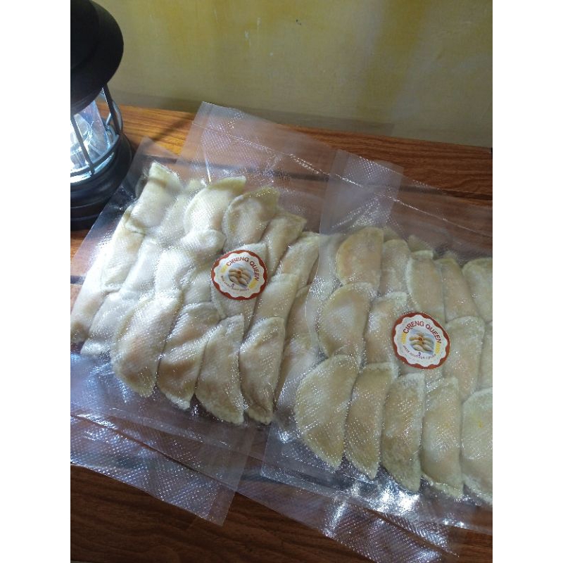 

Cireng isi bakso pedas + saos padang mantul