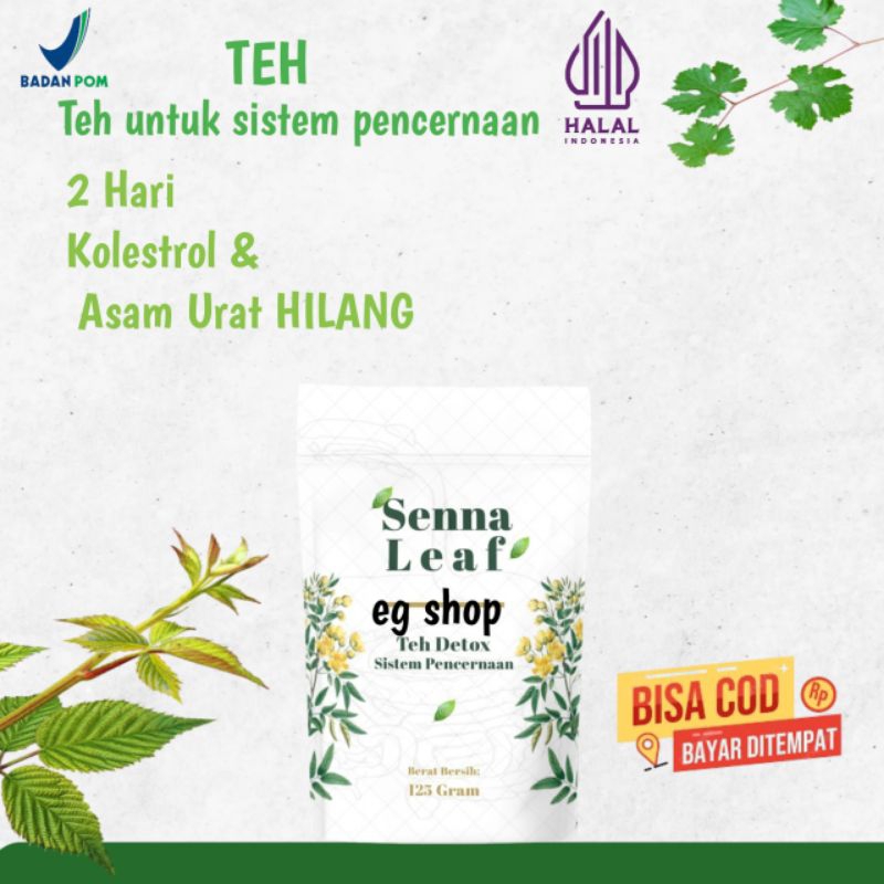 

SENNA LEAF TEA Herbal Teh Daun Senna