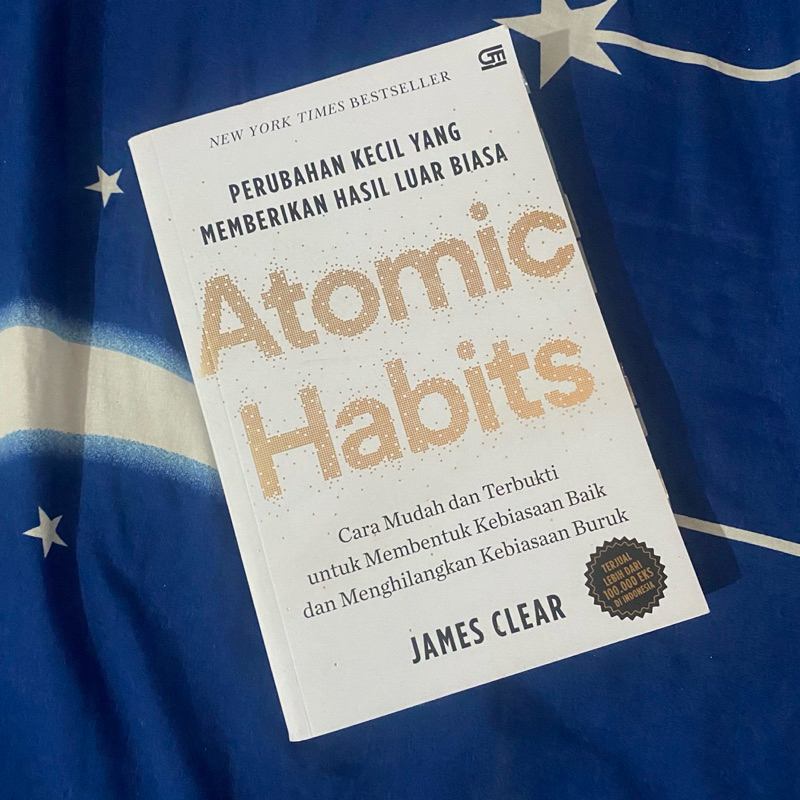 preloved buku atomic habits