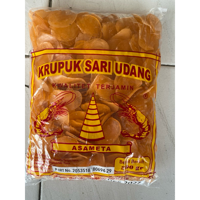 

(500 Gr) Kerupuk Sari Udang Asameta