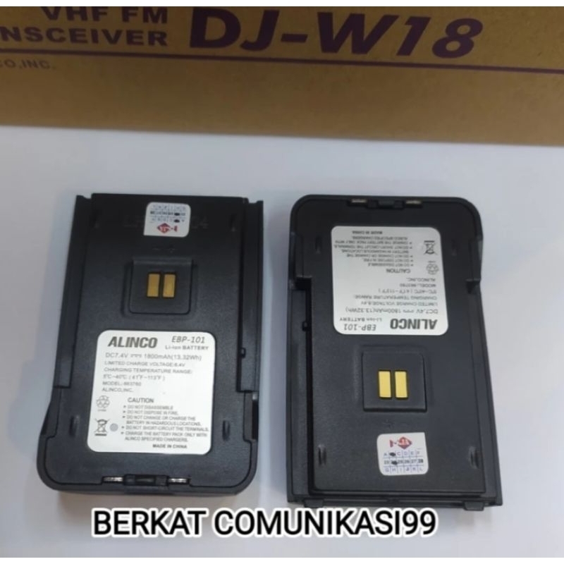 BATTERAI HT ALINCO DJ-W18/DJ-W58 ORIGINAL ALINCO DJ-W18/DJ-W58