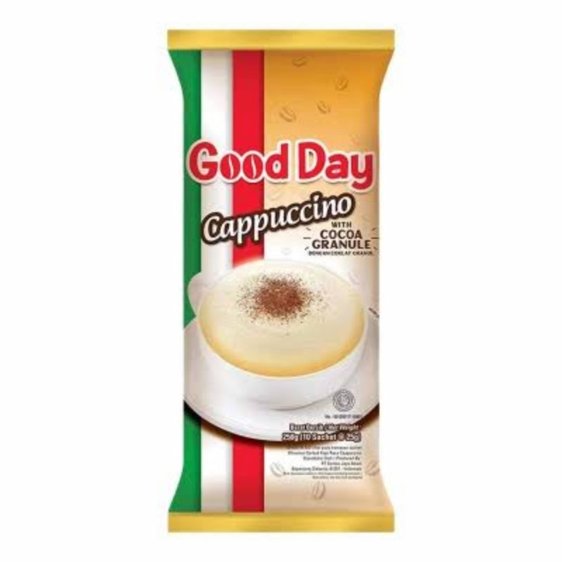 

Good Day Cappuccino 25gr 10pcs