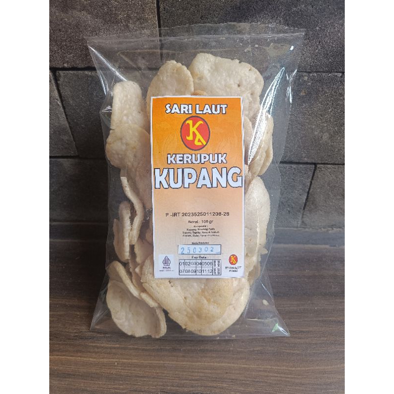 

Kerupuk kupang kerang