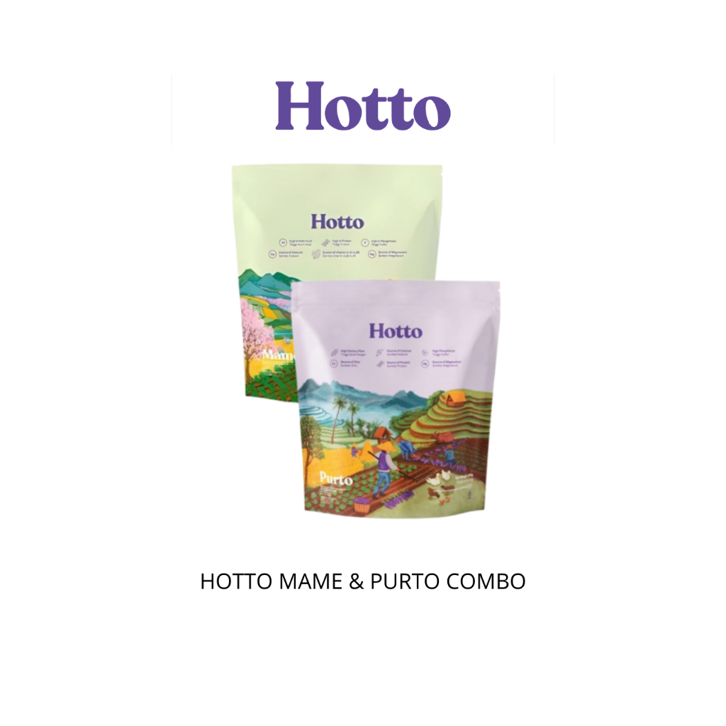 

HOTTO PURTO & MAME MULTIGRAIN 2 POUCH 28 SACHET
