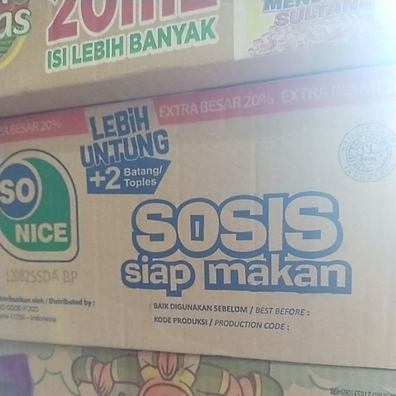 

sosis sonice 6 pcs