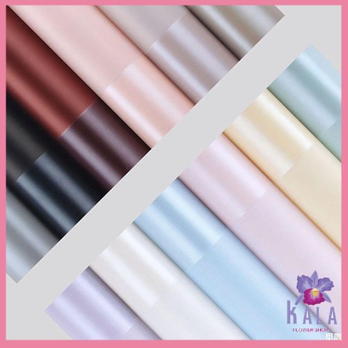 

20 Lembar Kertas Buket Big Wide Line 58x58 Cellophane Flower Wrapping kb27