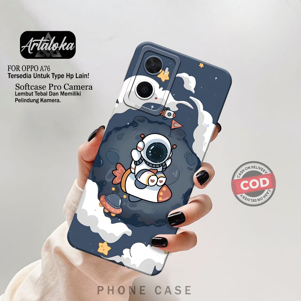 Case Hp Oppo A76 - Fashion Case Astronod - Softcase Oppo A76 - Casing Oppo A76 - Kesing Oppo A76 - S