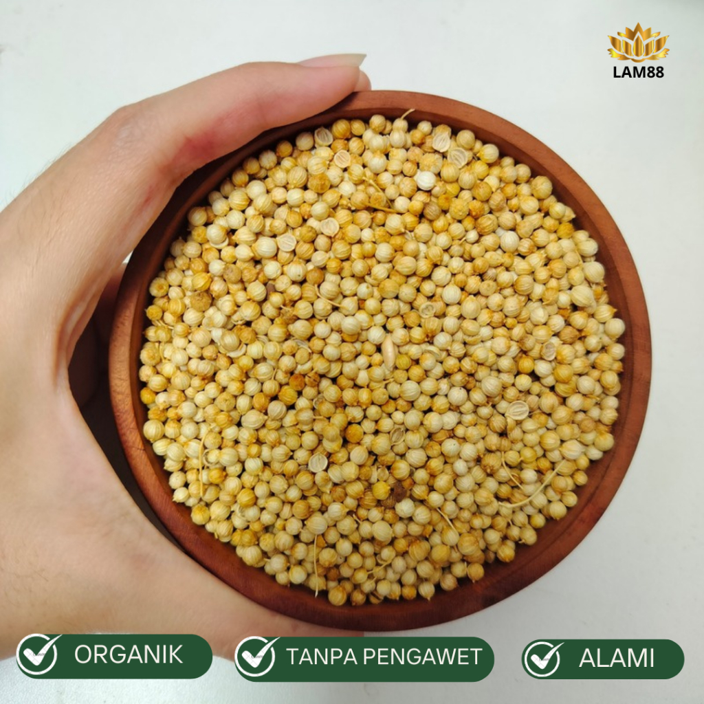 

Ketumbar Putih Biji - White Coriander Seed