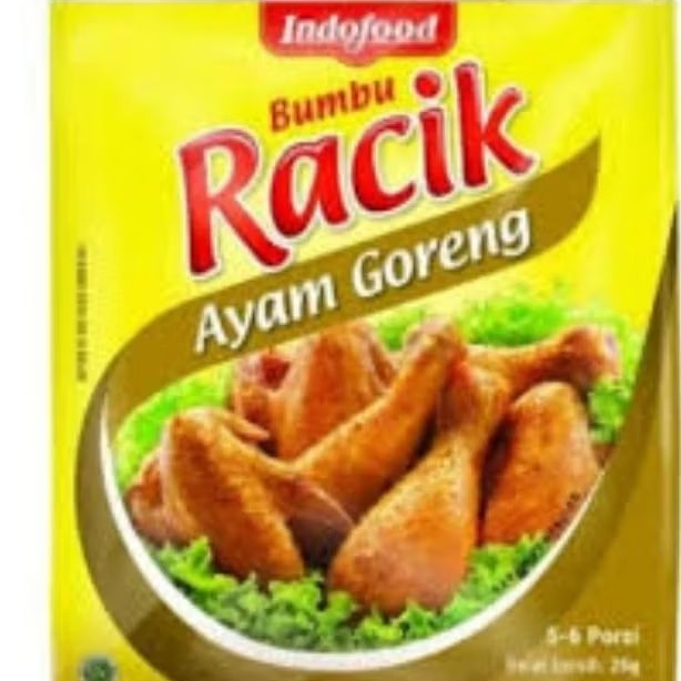 

Racik Indofood bumbu AYAM GORENG 26g